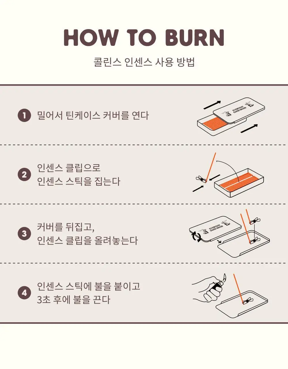 [단독기획] 콜린스 인센스 힐링 듀오 기획팩(과수원의 흙+샌달우드) 상세페이지 16
